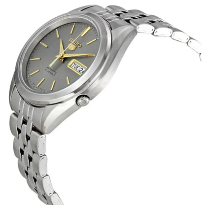 Seiko 5 SNKL19J1 21 Jewels Automatic Grey Dial 38mm Stainless Steel Men's Watch