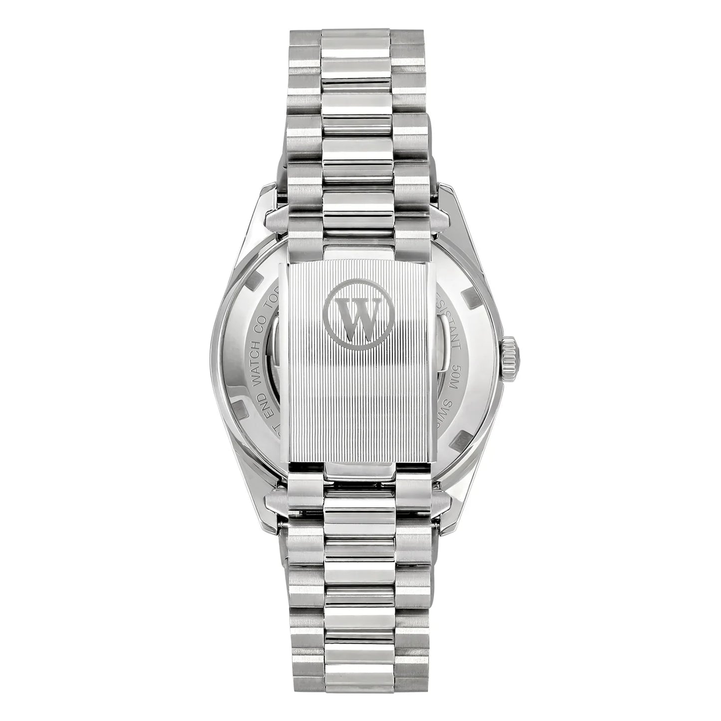 West End Automatic Analog The Classics 6828.10.3034Y Rhuthenium Dial 37mm Stainless Steel Unisex Watch