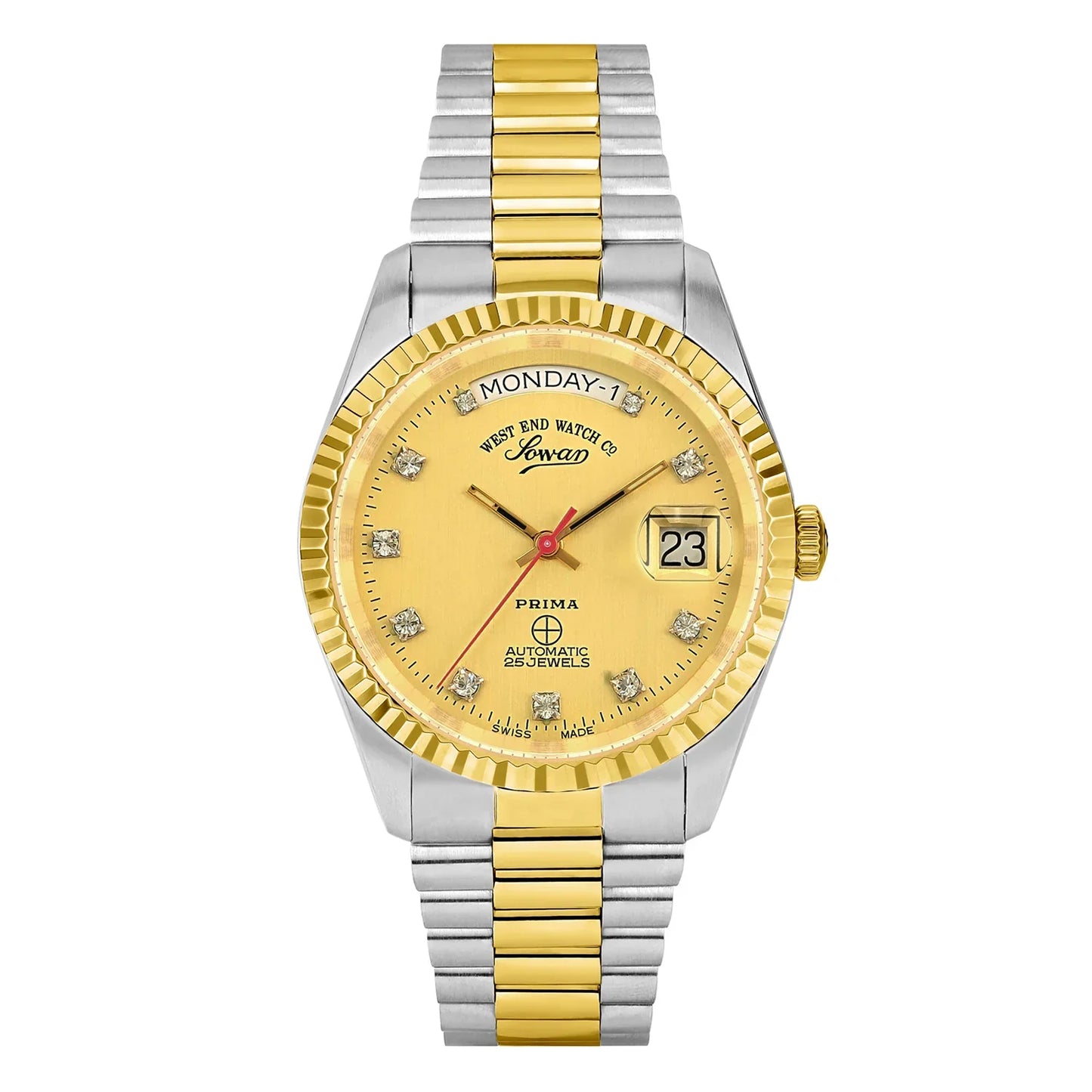 West End The Classics Automatic 6828.20.2795R Bicolour & Champagne Dial Unisex Watch