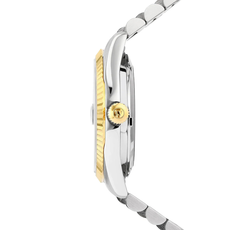 West End The Classics Automatic 6828.20.3226 Blue Dial & Two-Tone Stainless Steel Unisex Watch detail view