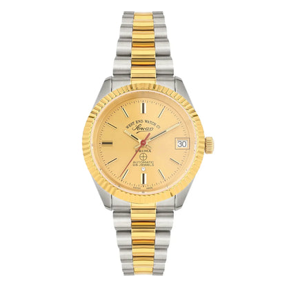 West End The Classics Automatic 6858.20.2708R Champagne Dial & Two-Tone Stainless Steel Women's Watch