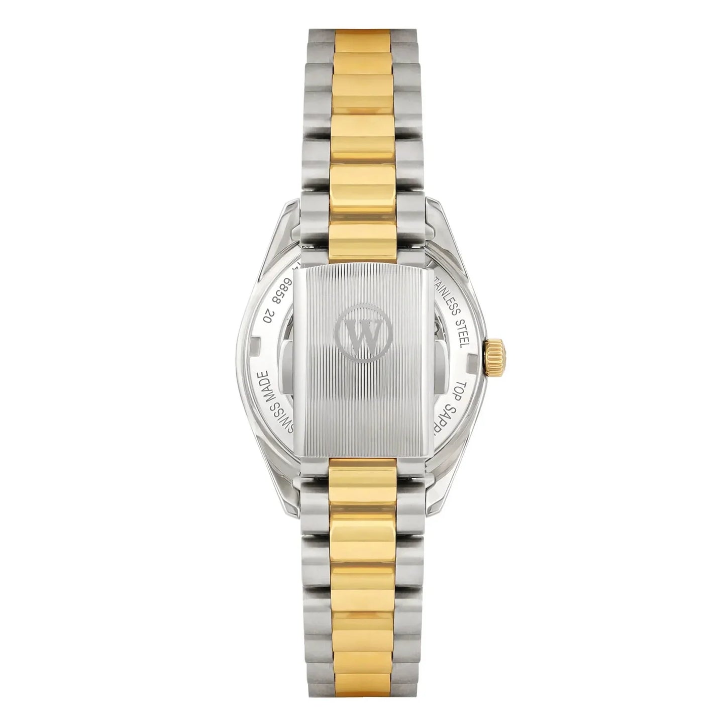 West End The Classics Automatic 6858.20.2708R Champagne Dial & Two-Tone Stainless Steel Women's Watch