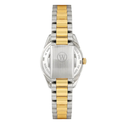 West End The Classics Automatic 6858.20.2708R Champagne Dial & Two-Tone Stainless Steel Women's Watch