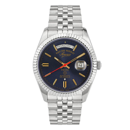 West End The Classics 41 Automatic 6868.10.3226R Blue Dial Stainless Steel Men's Watch