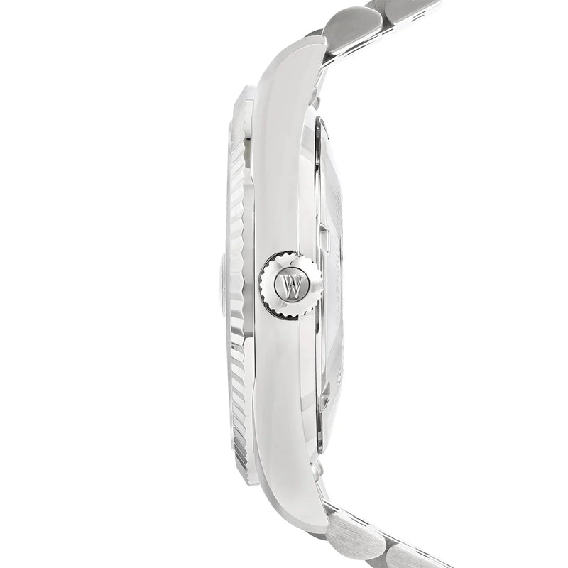 West End The Classics 41 Automatic 6868.10.3226R Blue Dial Stainless Steel Men's Watch detail view
