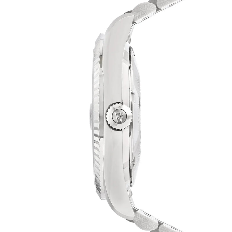 West End The Classics XL Automatic 6868.10.H-MAROON Maroon Dial Stainless Steel Men's Watch detail view